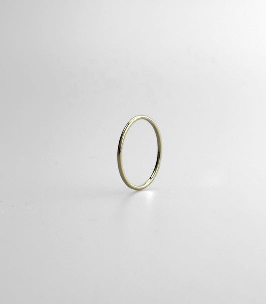 Gold Band Ring.